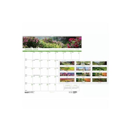 Calendar, Wall, Gardens